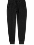 TOM FORD - Slim-Fit Tapered Cotton-Terry Sweatpants - Black
