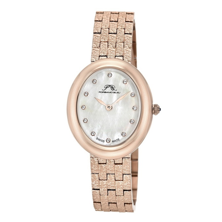 Photo: Porsamo Bleu Angelica Mother of Pearl Dial Ladies Watch 1341CANS