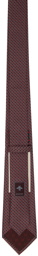 Gucci Red Geometric G Tie