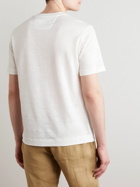 Zegna - Linen T-Shirt - White