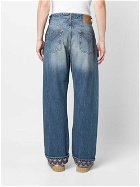MISSONI - Signature Zigzag Denim Jeans