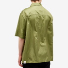 Jil Sander+ Men's Short Sleeve Regular Fit Shirt in Grasshopper