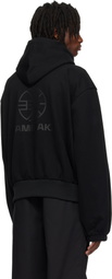 NAMESAKE Black Hugo Globe Zip Hoodie