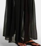 Eres Irresistible silk chiffon maxi skirt