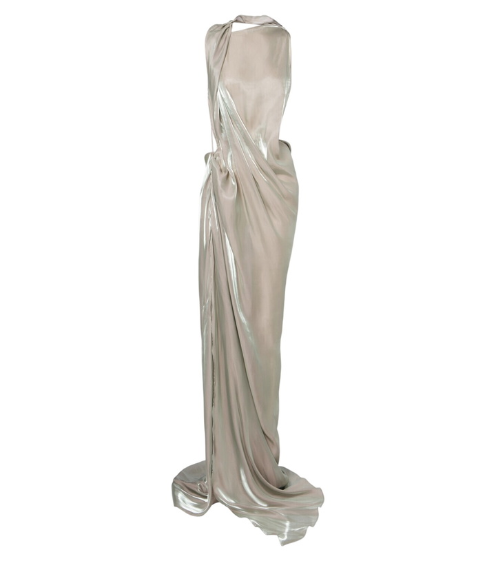 Photo: Maticevski Glow Up draped open-back gown