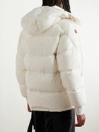 Moncler - Karakorum Cotton Hooded Down Jacket - Neutrals