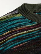 Missoni - Space-Dyed Wool-Blend Sweater - Green