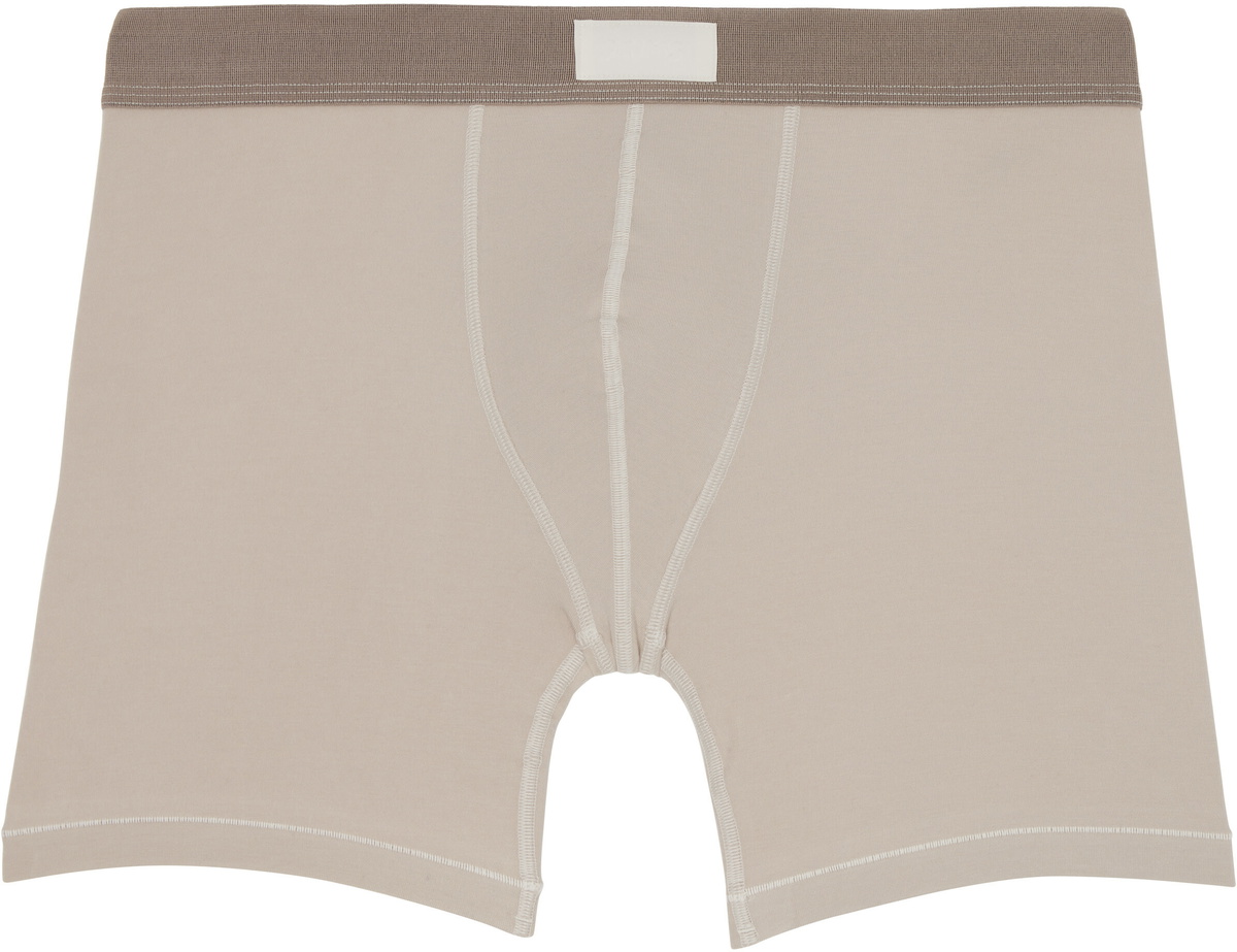 SKIMS Three-Pack Blue SKIMS Cotton 5 Boxer Briefs