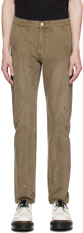 Photo: John Elliott Khaki Work Trousers