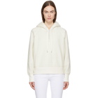 Rag and Bone White Sherpa Fleece Hoodie