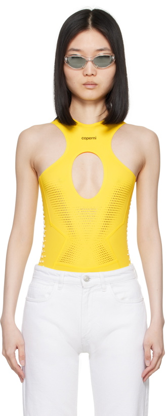 Photo: Coperni Yellow PUMA Edition Bodysuit