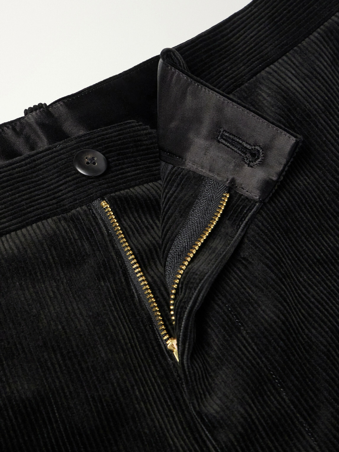 Visvim - Broader Straight-Leg Cotton-Corduroy Trousers - Black