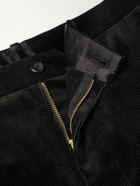 Visvim - Broader Straight-Leg Cotton-Corduroy Trousers - Black