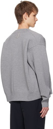 JACQUEMUS Gray Les Classiques 'Le cardigan boutonné' Cardigan