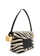 Jacquemus Le Rond Carré Zebra Calf-hair Shoulder bag - Multi Animal - One Size