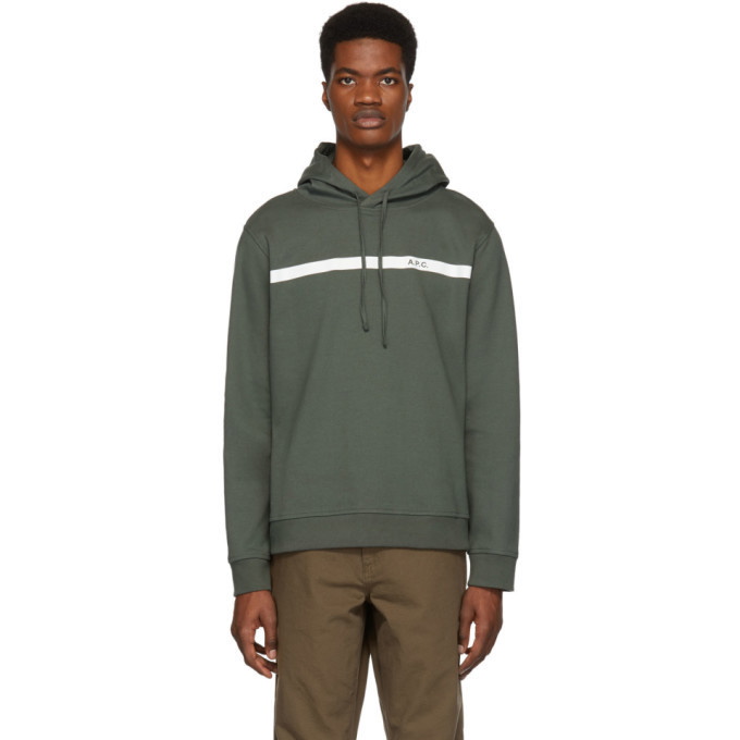 Photo: A.P.C. Green Caserne Hoodie