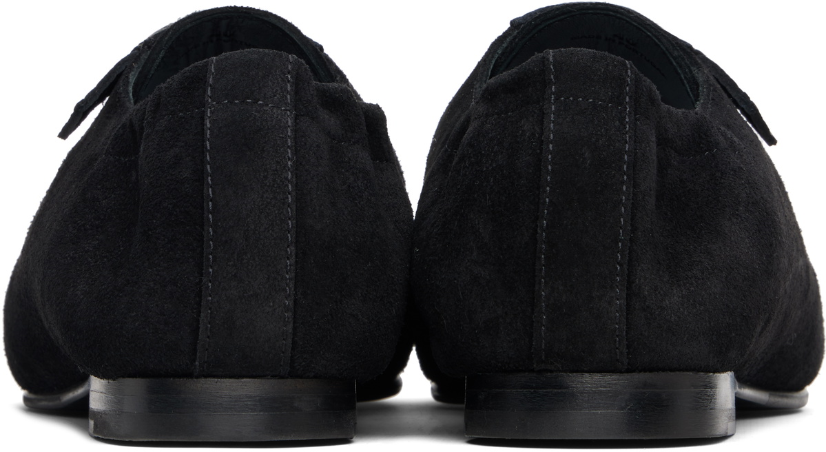 Stefan Cooke Black Soft Grip Slip On Derbys