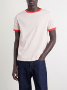 A.P.C. - Jules Organic Cotton and Linen-Blend T-Shirt - Pink