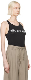 OPEN YY Black 'We Are YYou' Tank Top