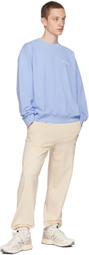 Sporty & Rich Blue 'Health Is Wealth' Sweatshirt