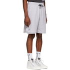 Marcelo Burlon County of Milan Grey NBA Edition Sweat Shorts