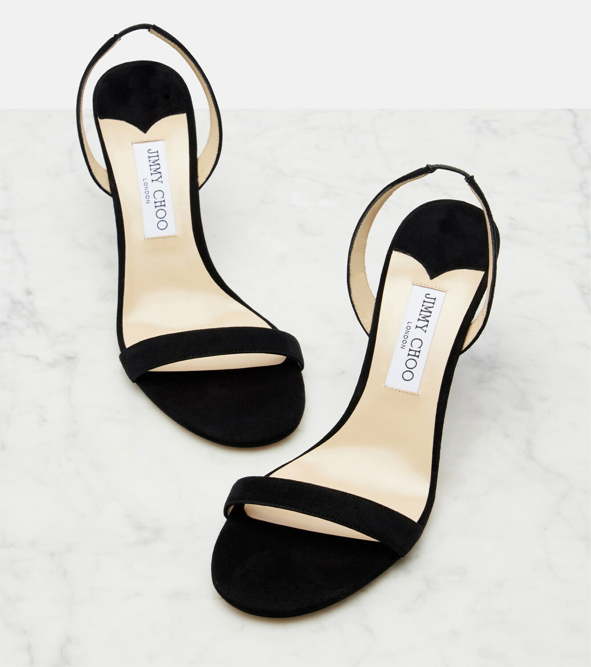 Jimmy Choo Jenn suede slingback sandals