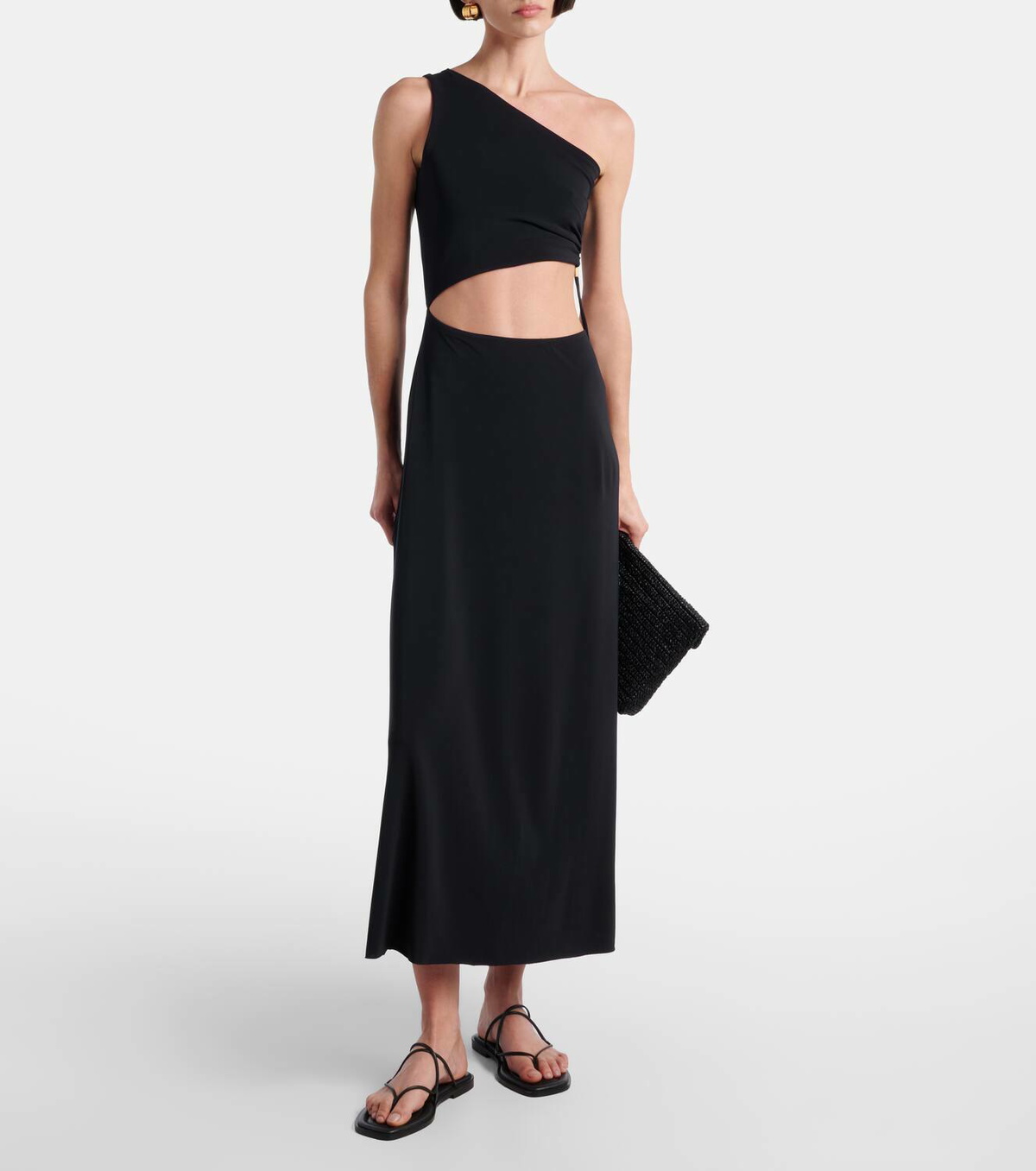 Eres Legende asymmetric midi dress