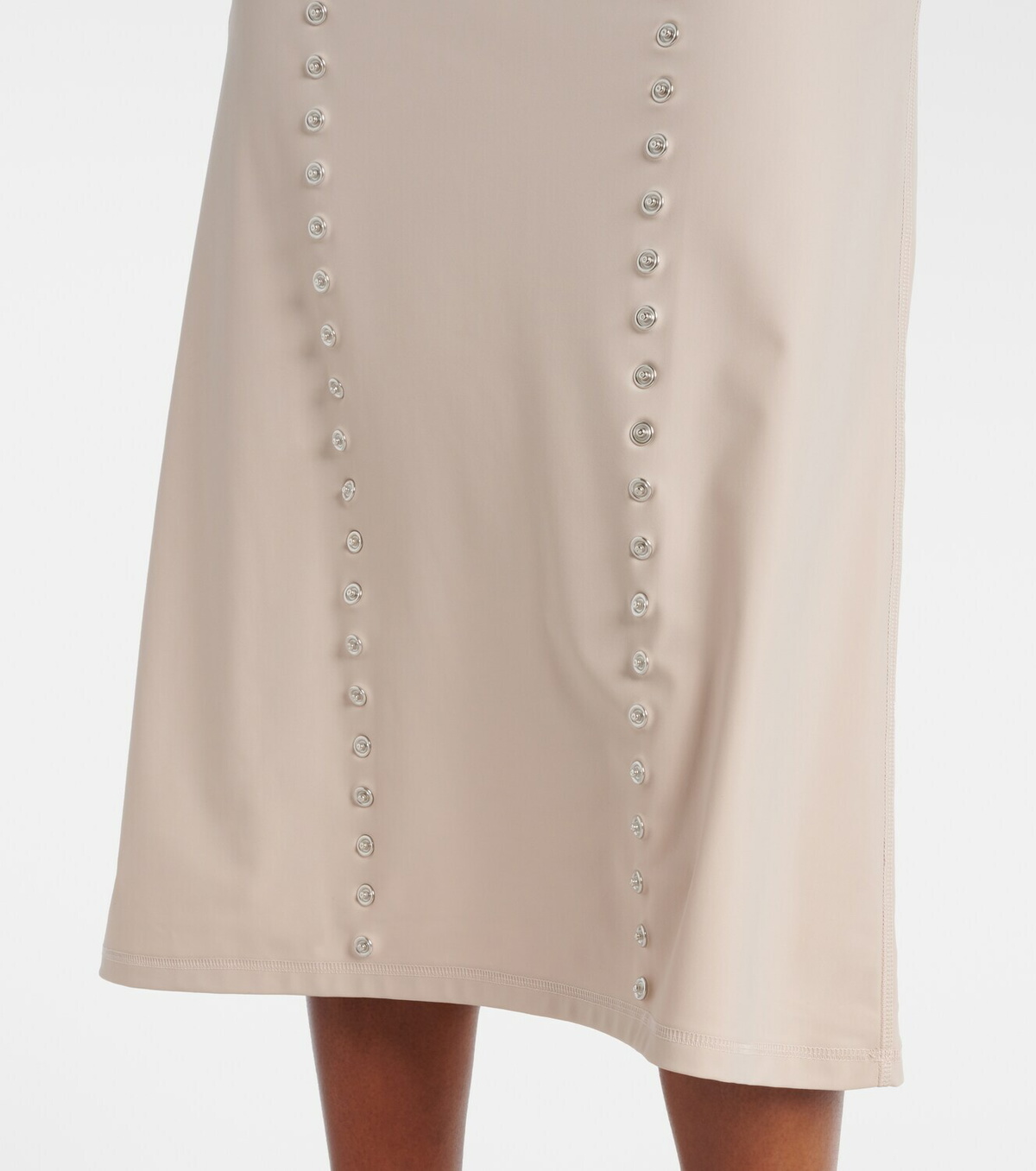 Coperni Embellished midi dress