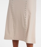 Coperni Embellished midi dress
