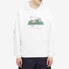 A.P.C. Men's x JJJJound Hotel Souvenirs Hoodie in White