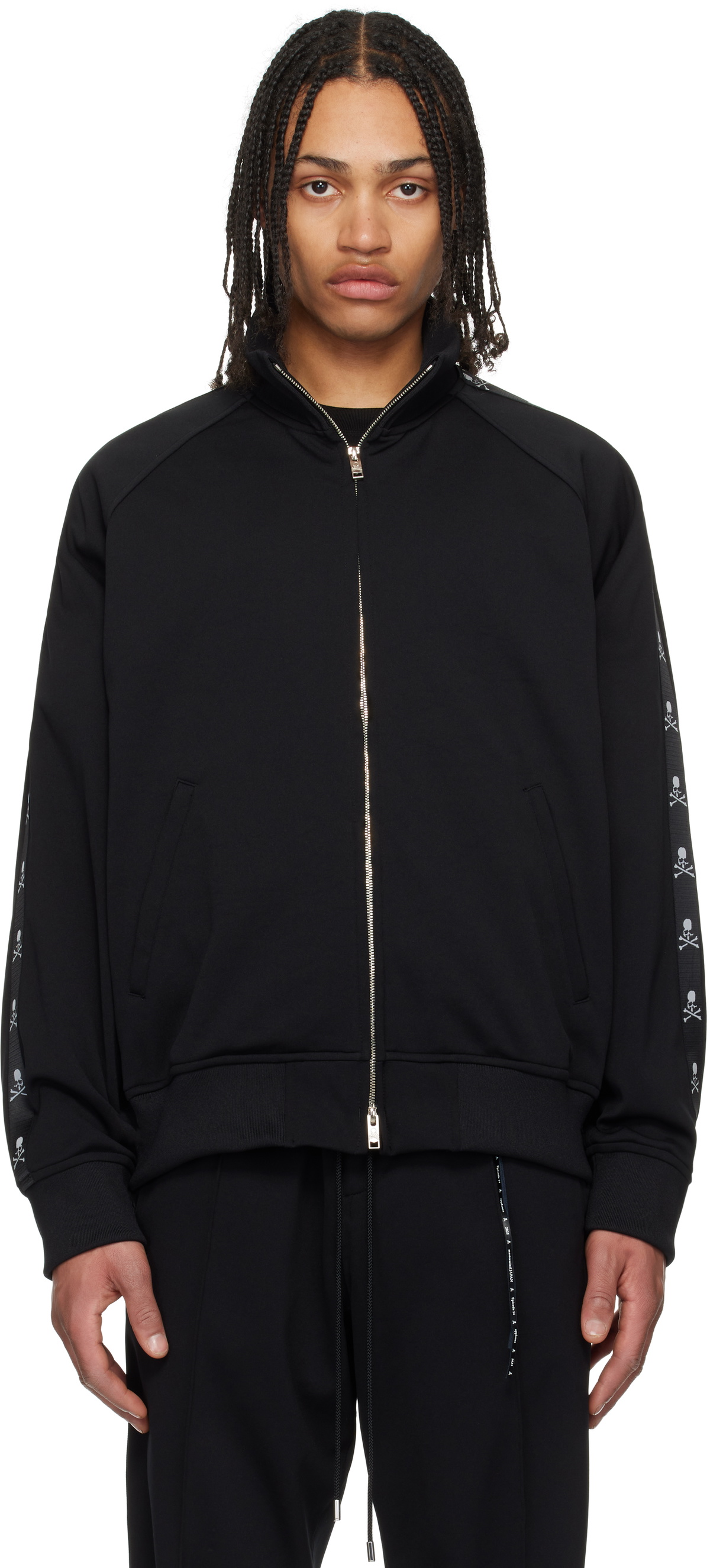 mastermind JAPAN Black Faux-Fur Jacket mastermind JAPAN