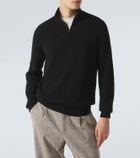 Agnona Cashmere half-zip sweater