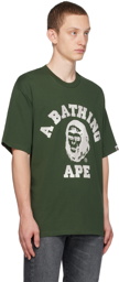 BAPE Green College T-Shirt