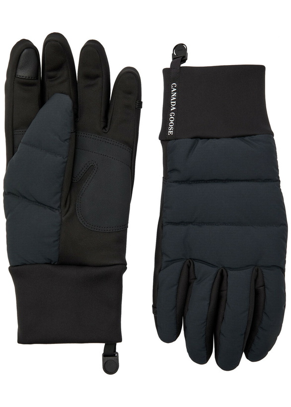 Photo: Canada Goose Puffer Shell Gloves Black