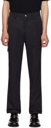 Burberry Black Tailored Trousers