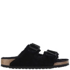 Birkenstock Arizona Suede And Shearling Sandals