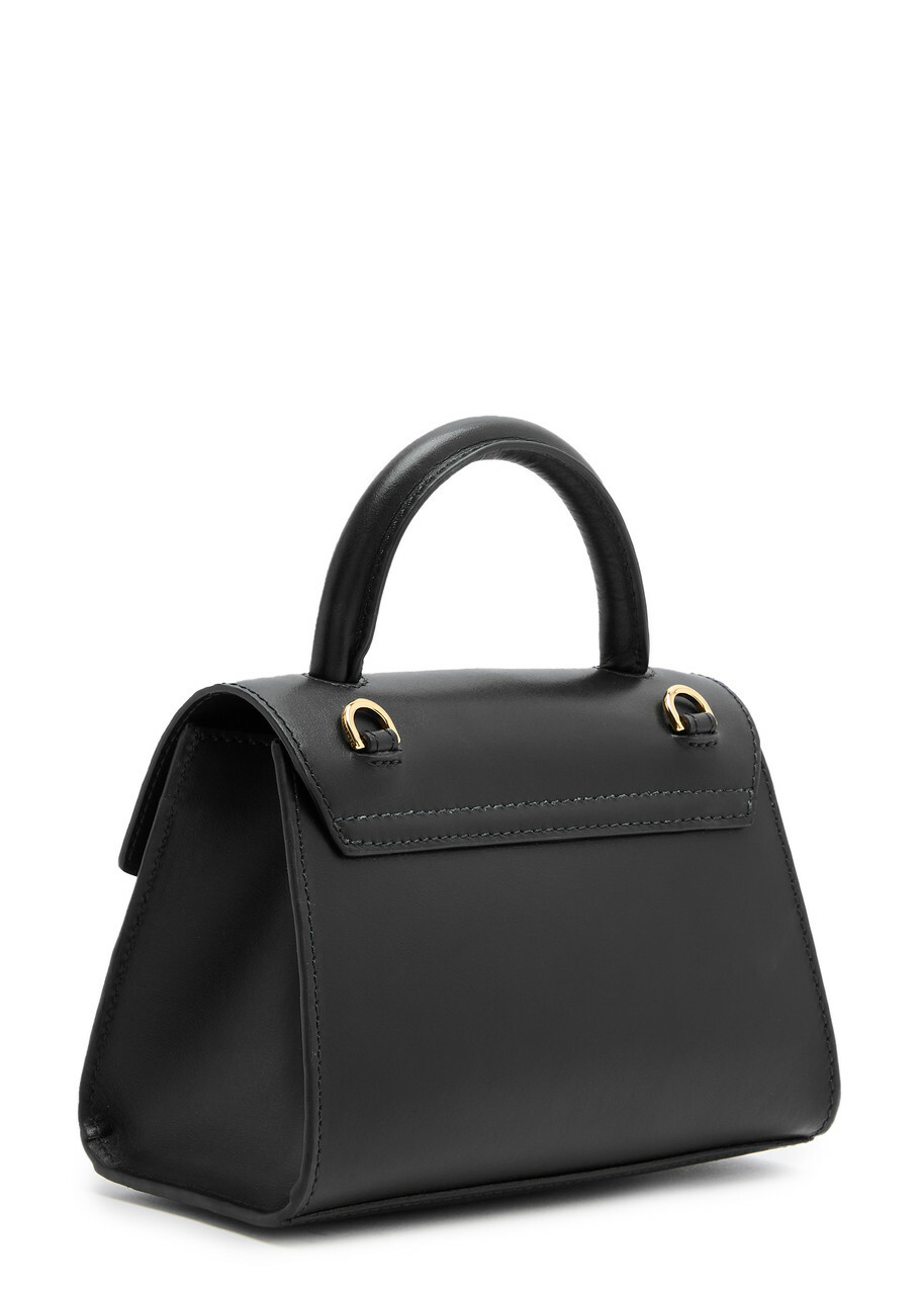 Demellier Montreal Nano Leather top Handle bag - Black - One Size