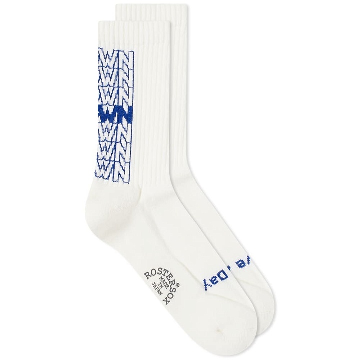 Photo: Rostersox Slow Down Socks in Blue