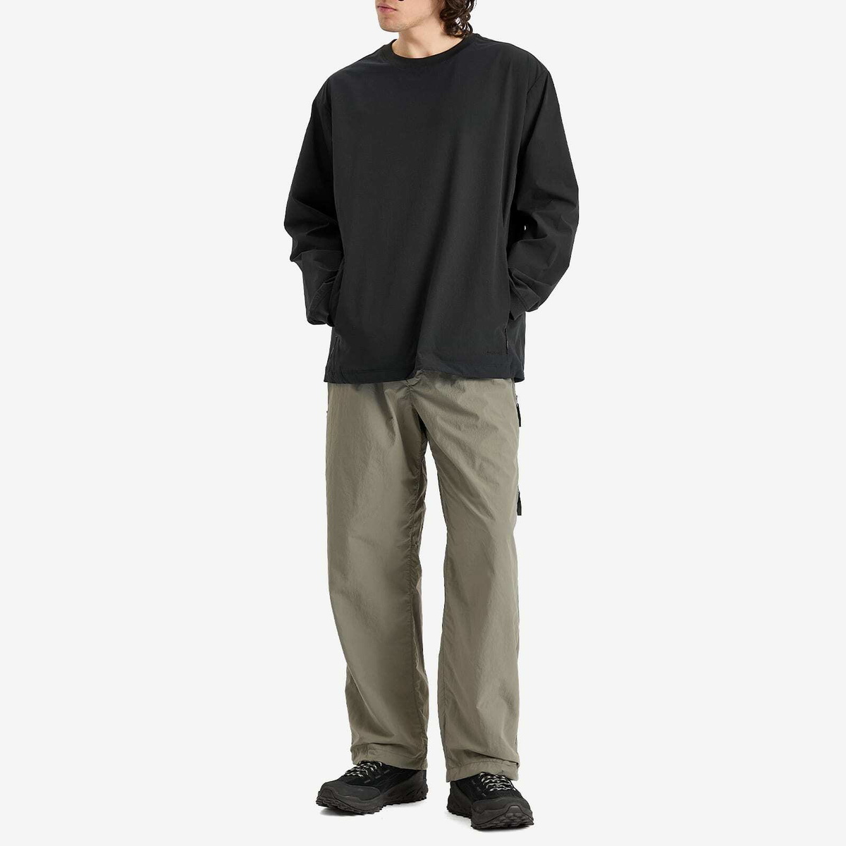 Snow Peak Men's Active Comfort Pullover in Black