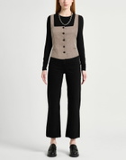Rag & Bone Womens Tailored Vest Sand