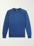 A.PRESSE - Cotton-Jersey Sweatshirt - Blue