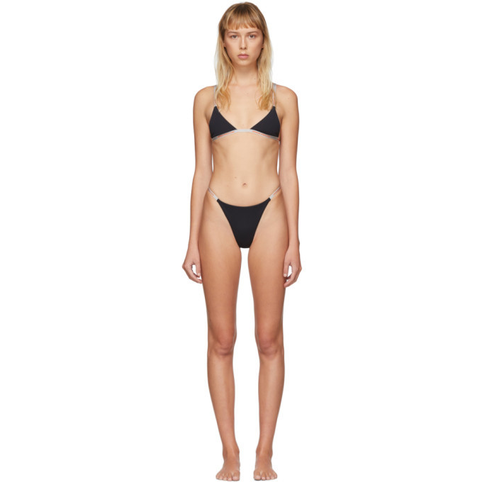 Heron Preston Black Triangle Bikini Heron Preston