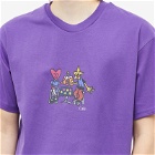 Skateboard Cafe Men's Cheers T-Shirt in Purple