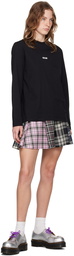 MSGM Multicolor Tartan Miniskirt