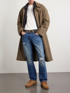 RRL - Flared Distressed Jeans - Blue