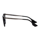 McQ Alexander McQueen Black and Grey MQ0070 Sunglasses