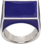 Dries Van Noten Blue Signet Ring