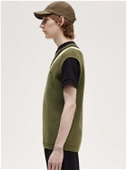 Fred Perry   Vest Green   Mens