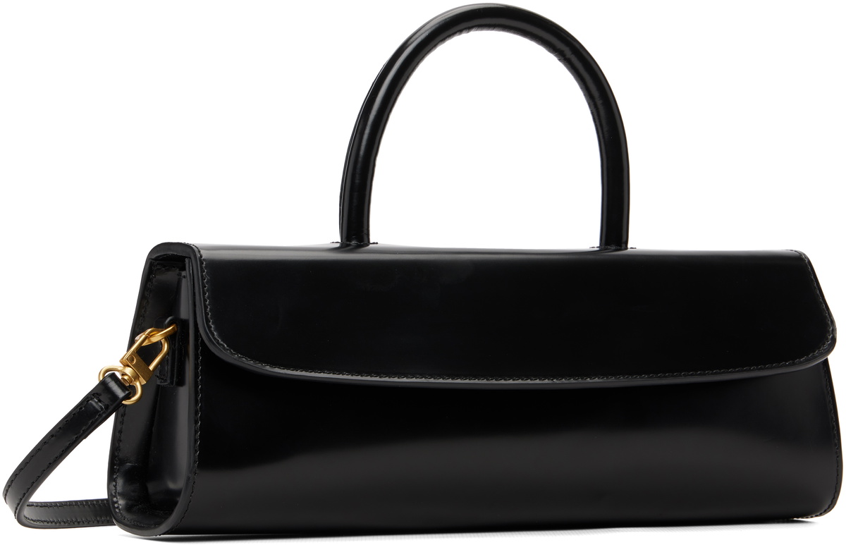 BY FAR Black Mini Longa Bag
