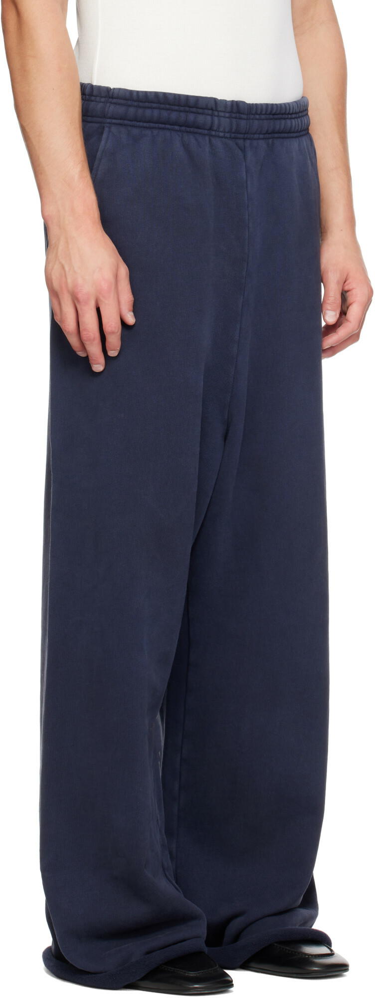 Entire Studios Navy Full Sweatpants